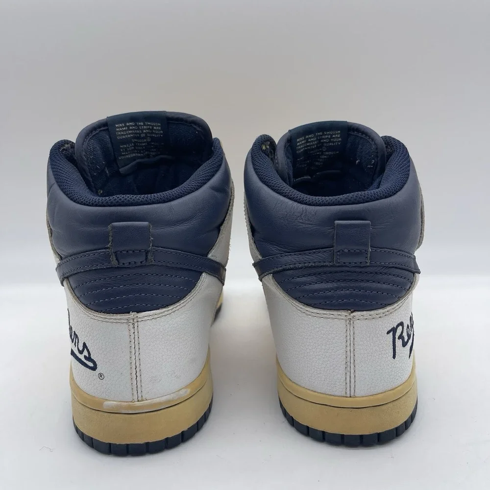 Nike Dunk High Gold Men's Size‎ 7.5 Sneakers 309432-741 Harlem Rens Black Fives